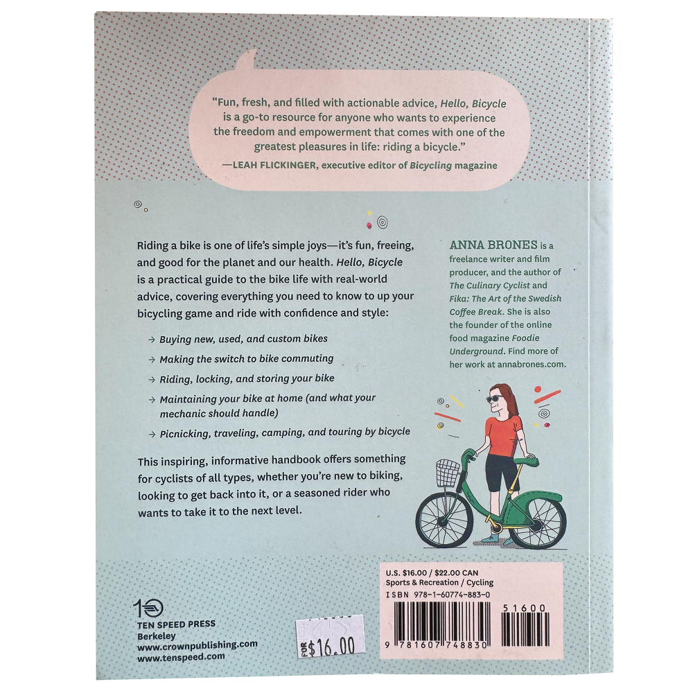 Hello Bicycle, by Anna Brones