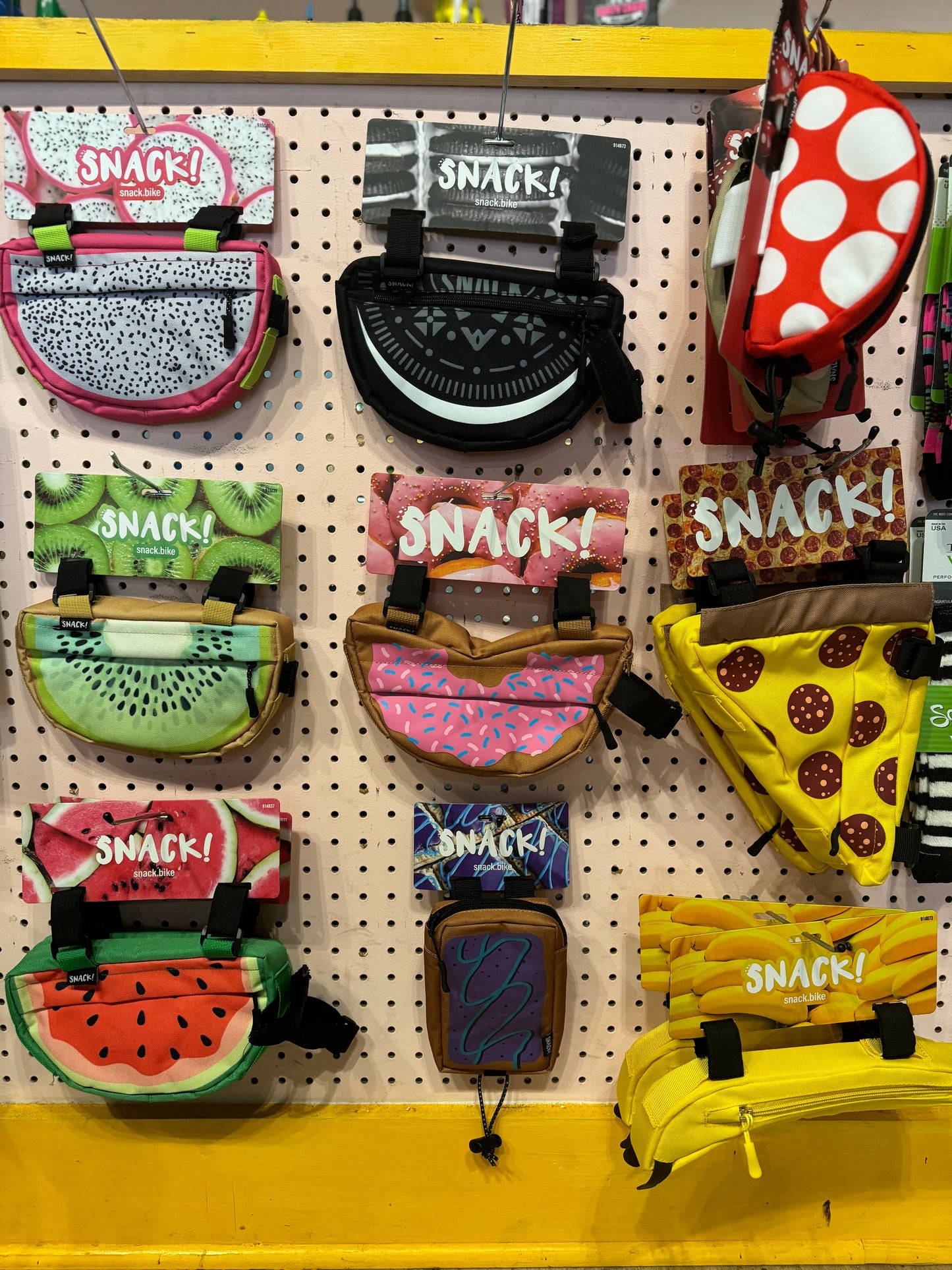 Snack Frame Bags