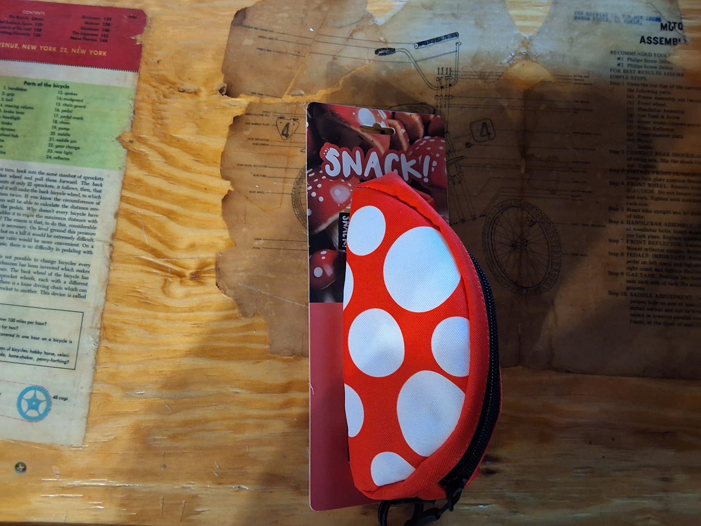 SNACK! Mushroom Frame Bag
