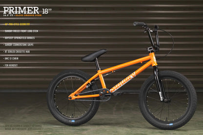 Sunday Primer - Gloss Orange Soda with 20" tt