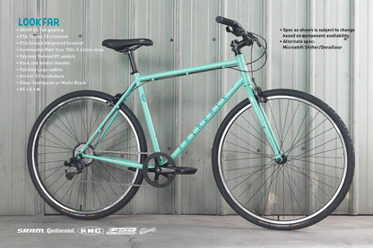 Fairdale Lookfar 8-speed trigger shifter and drivetrain
