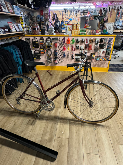 USED BIKE - Vintage Raleigh Step-through, Medium, Maroon