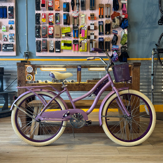 Previously Pedaled - Huffy 24" Cruiser - Light Purple