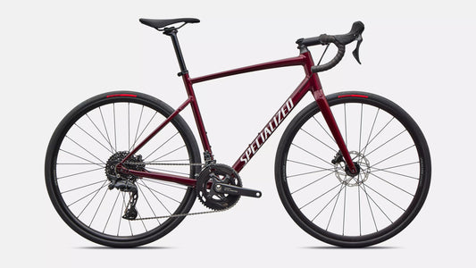 Specialized Allez 56cm – Maroon – Shimano CUES 10-Speed Hydraulic Disc Road Bike