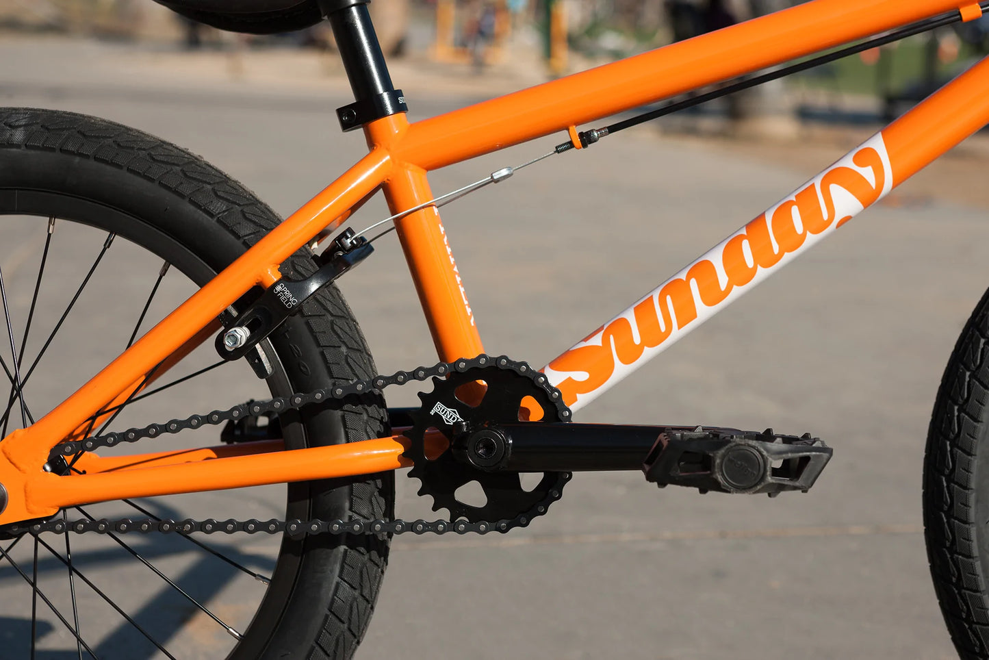 Sunday Primer - Gloss Orange Soda with 20" tt