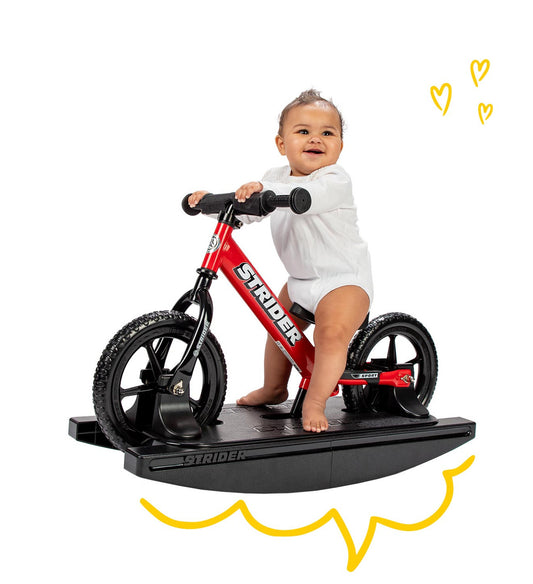 Strider Rocking Base: Black, fits all 12" Strider Bikes